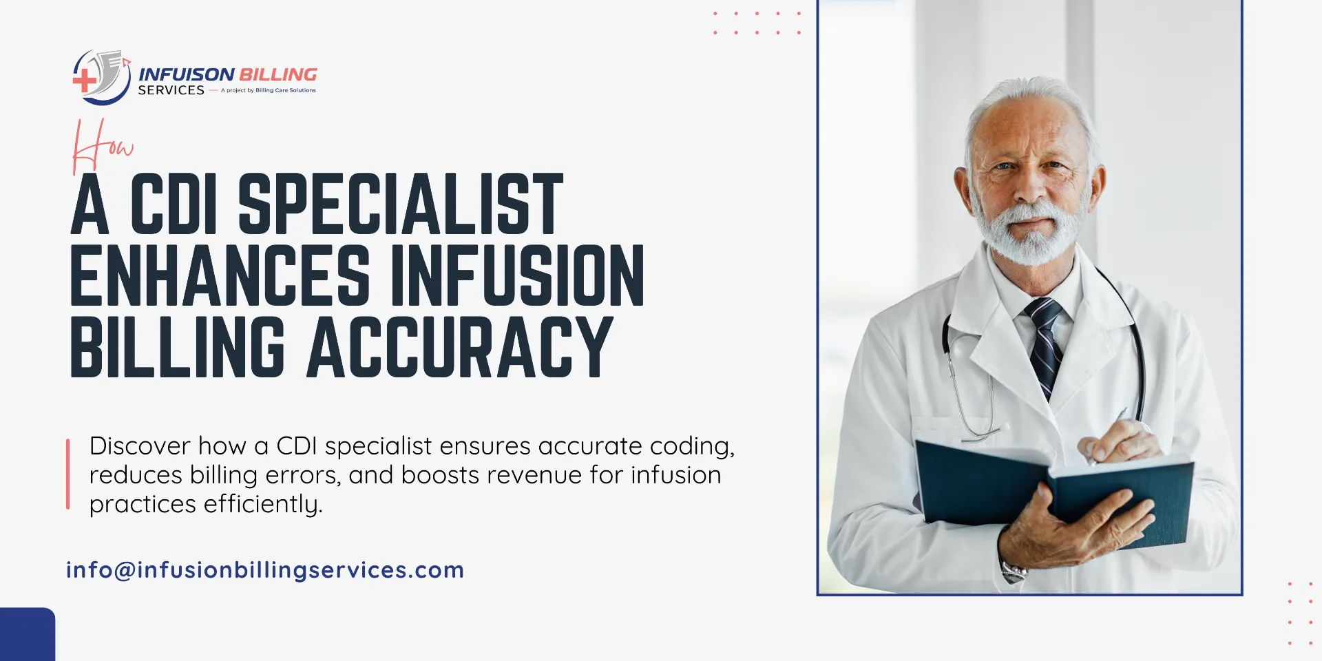 Enhance Infusion Billing Accuracy with a CDI Specialist