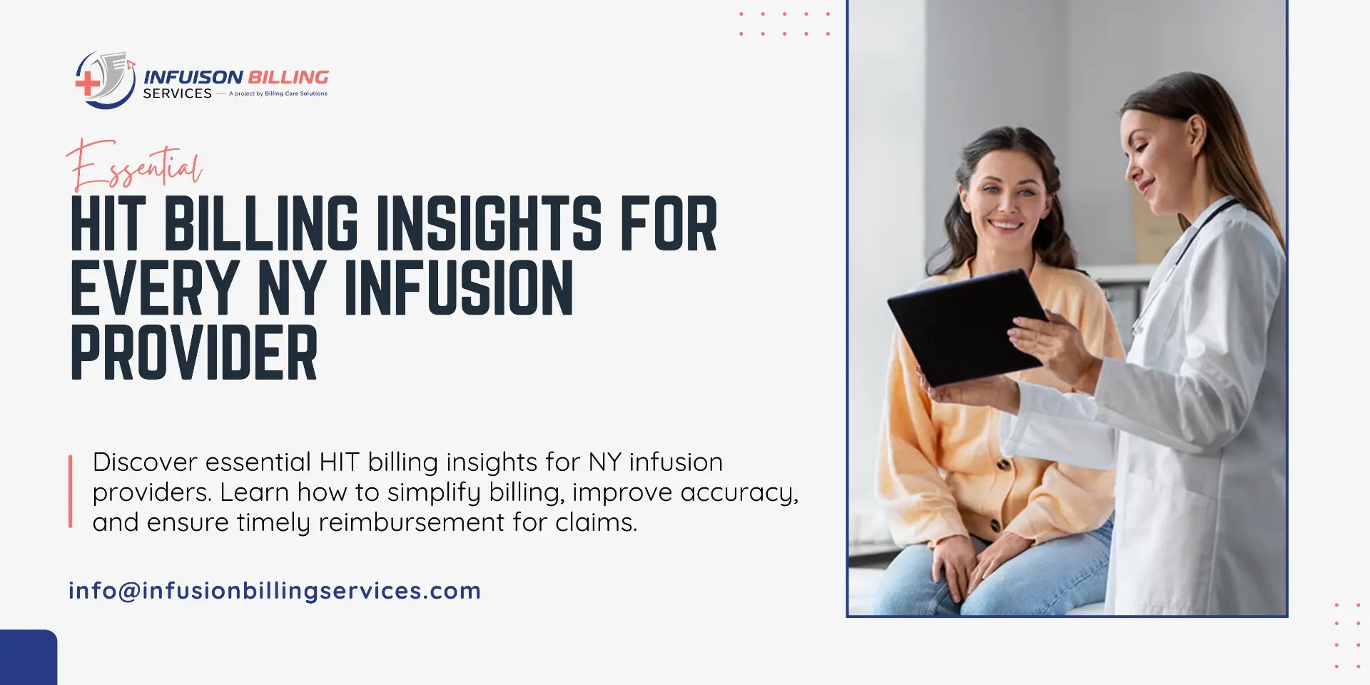 Essential HIT Billing Insights for NY Infusion Providers