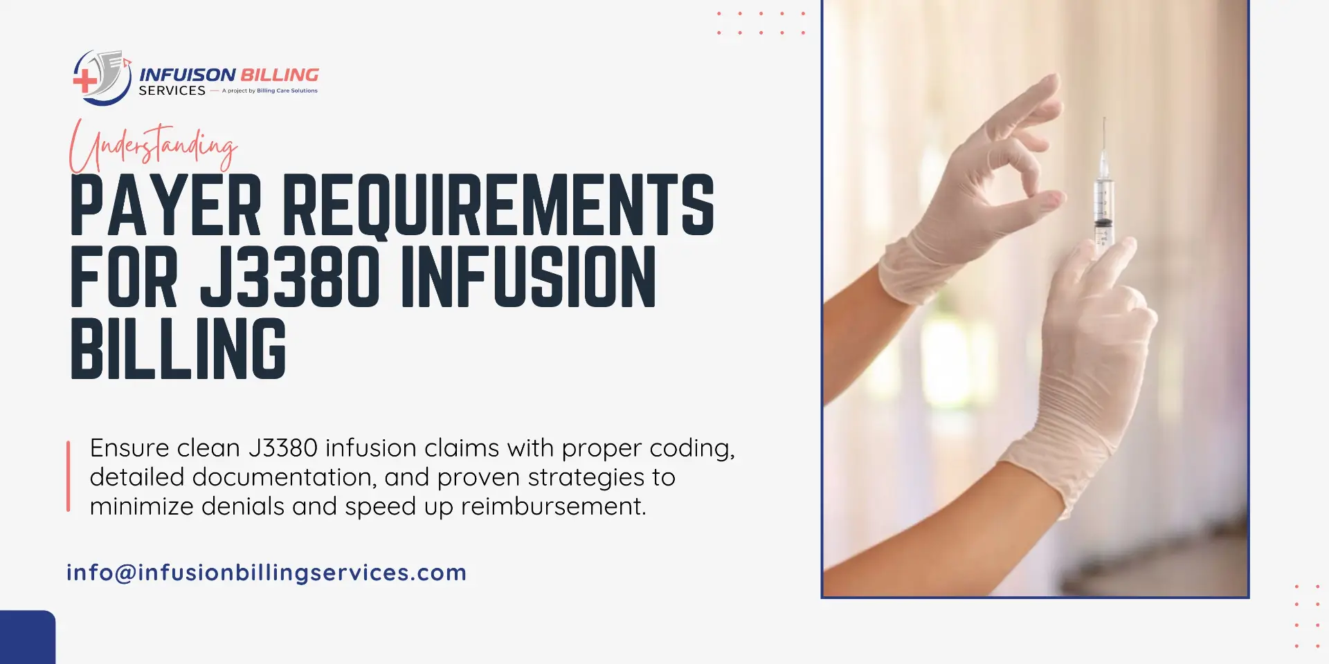 How to Bill J3380 Accurately for Infusion Services