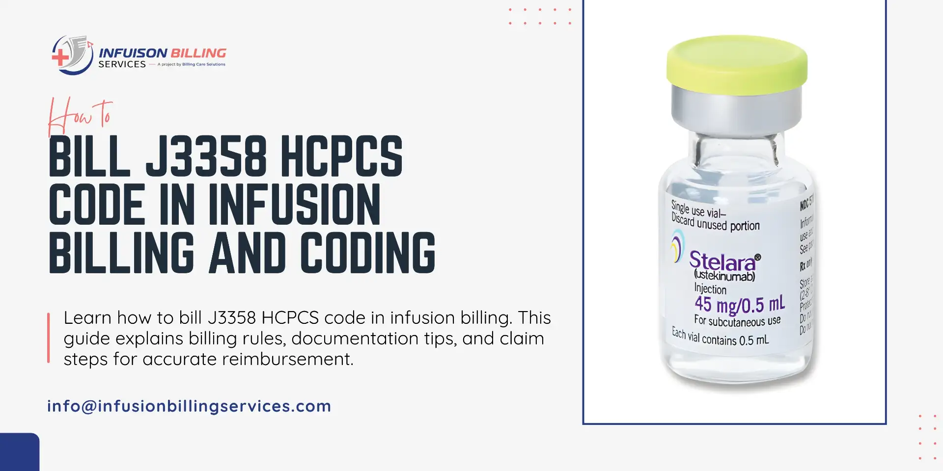J3358 HCPCS Code | Infusion Billing Services