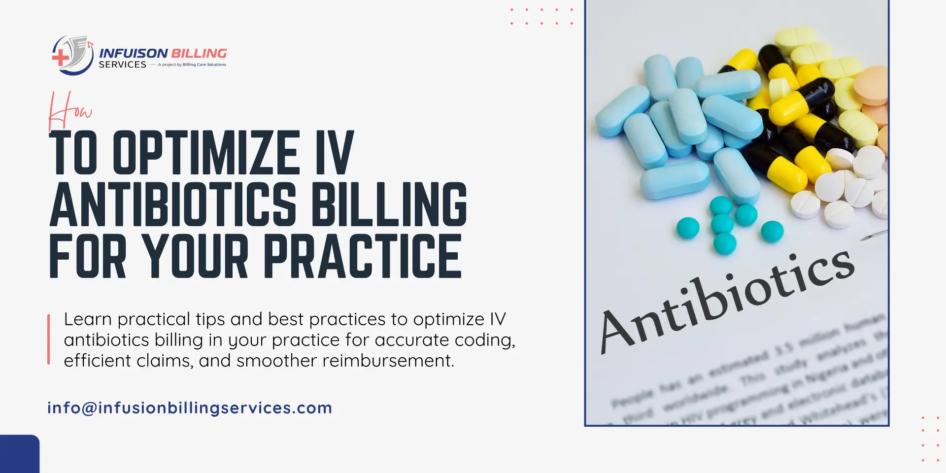 IV Antibiotics Billing | Infusion Billing Services
