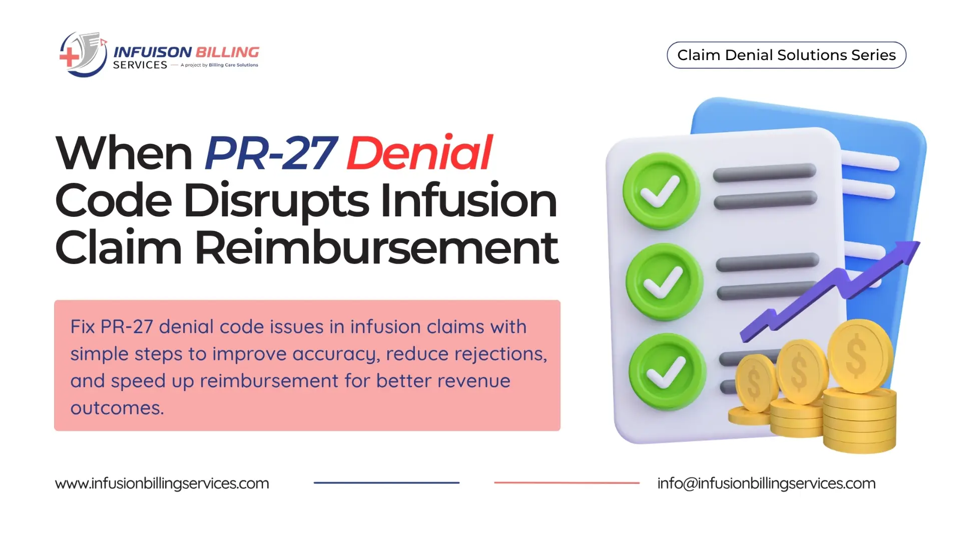 PR-27 Denial Code in Infusion Claims | Infusion Billing Services