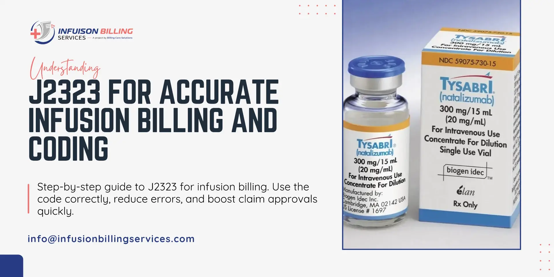 J2323 for Infusion Billing and Coding