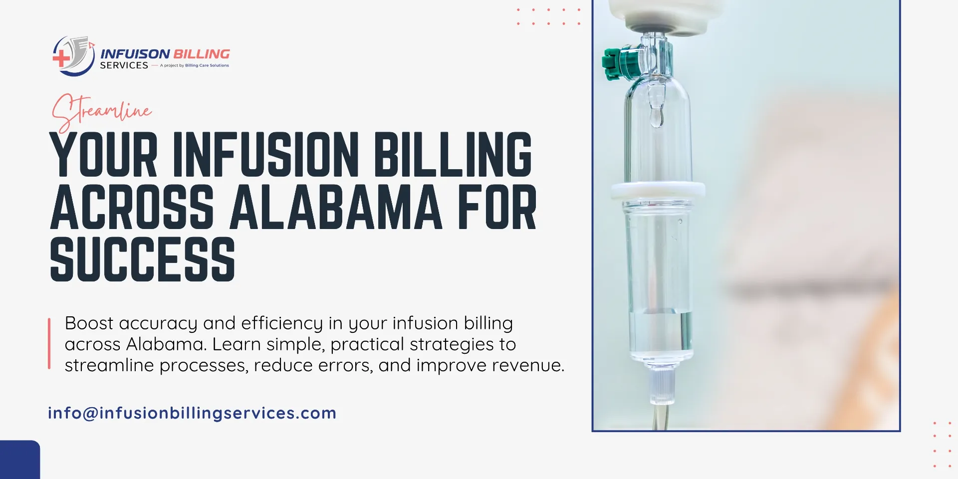 Infusion Billing across Alabama | Infusion Billing Services