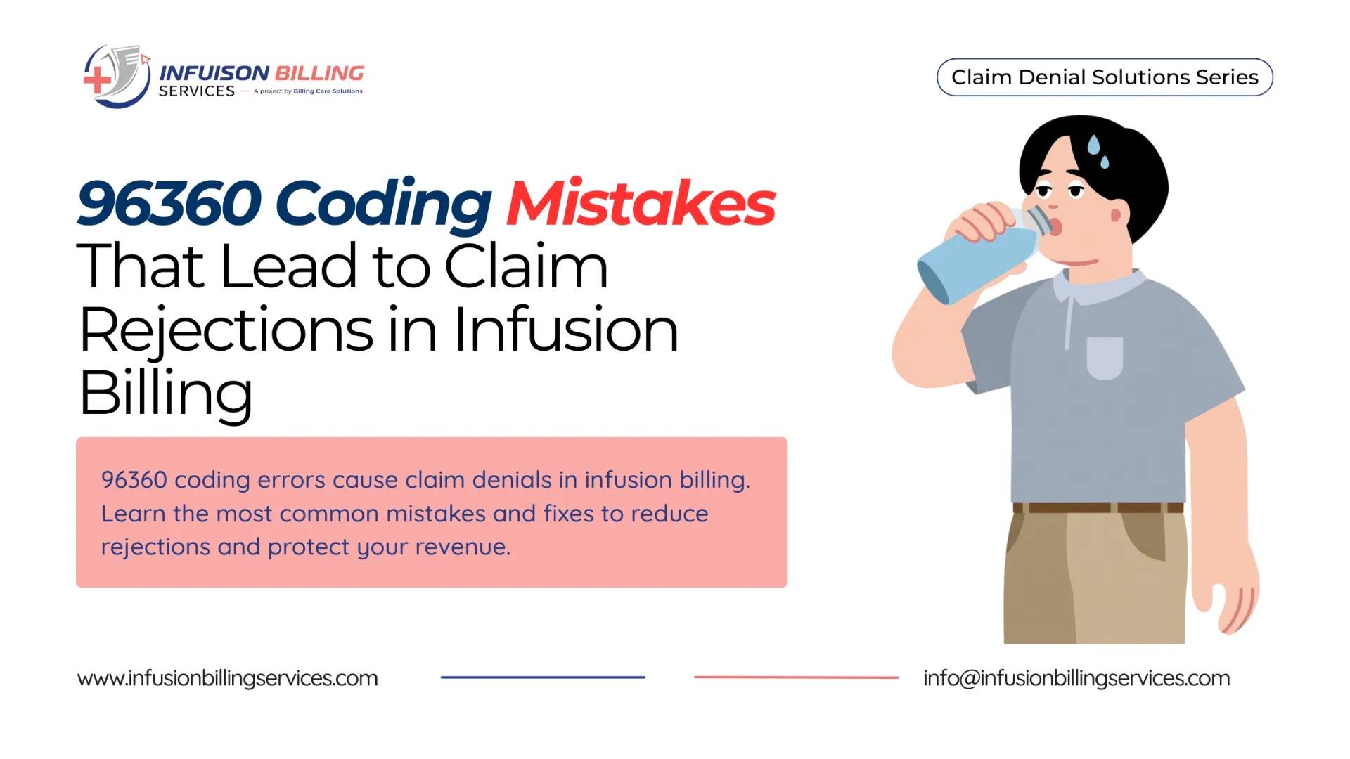 Prevent 96360 Coding Mistakes | Infusion Billing Services