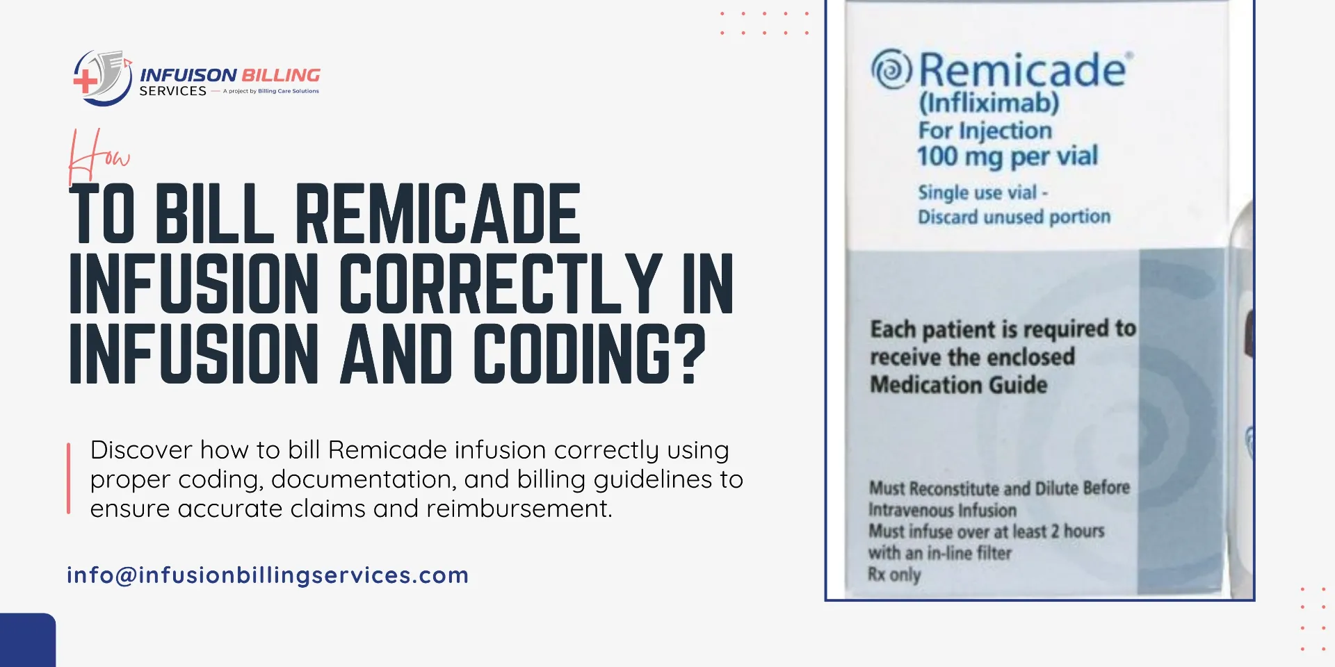 Remicade Infusion Billing | Infusion Billing Services