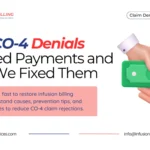 CO-4 denials fast to restore infusion billing revenue