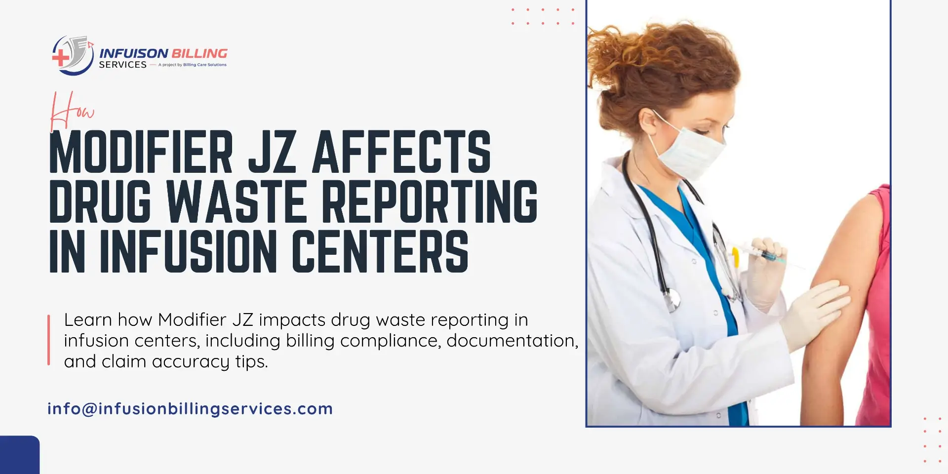 Modifier JZ Reporting Guide | Infusion Billing Services
