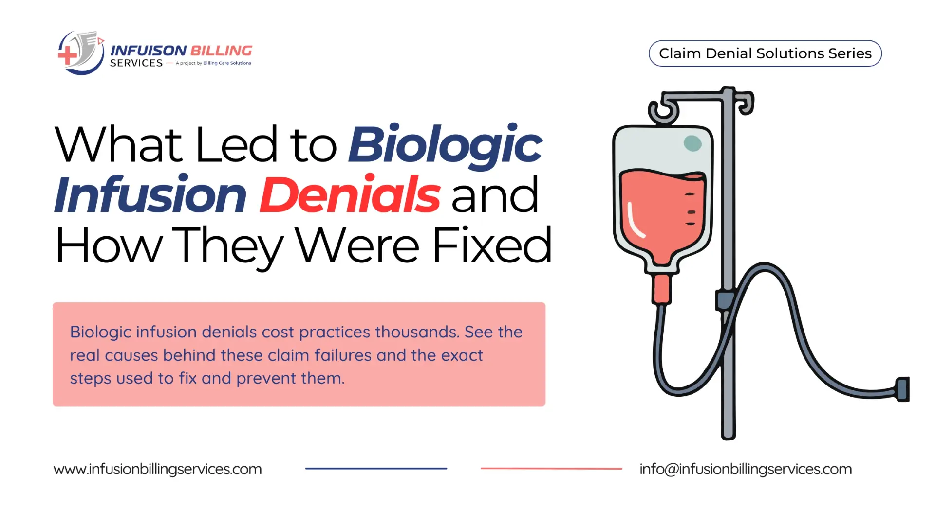 Biologic Infusion Denials | Infusion Billing Services