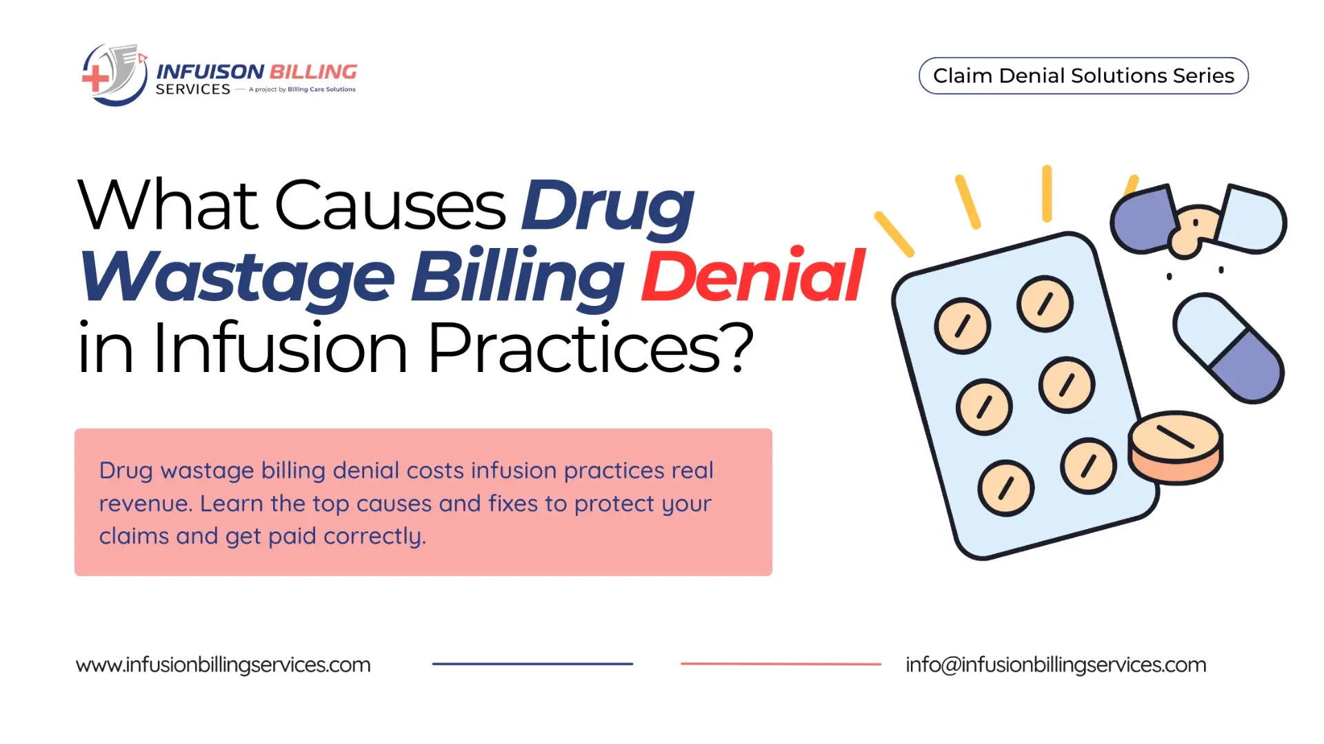 Guide to Drug Wastage Billing Denial | Infusion Billing Services