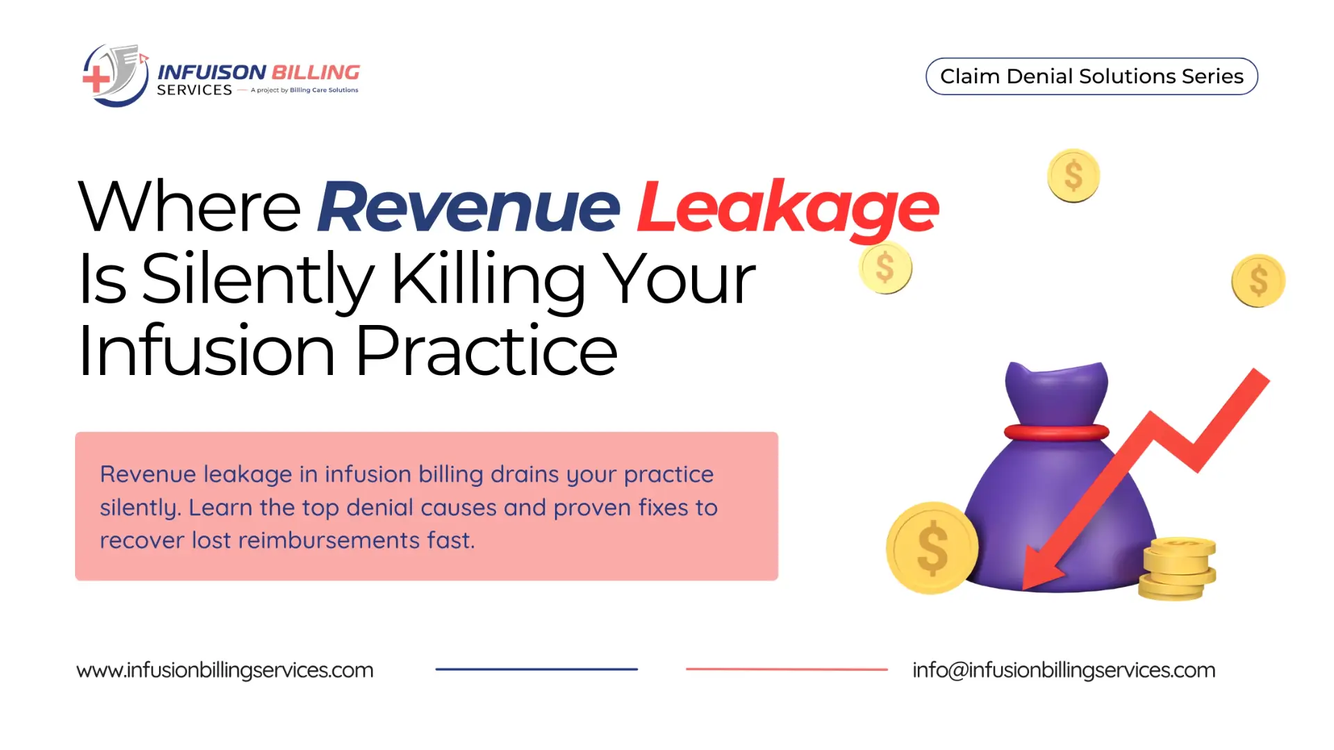 Revenue Leakage in Your Infusion Practice | Infusion Billing Services