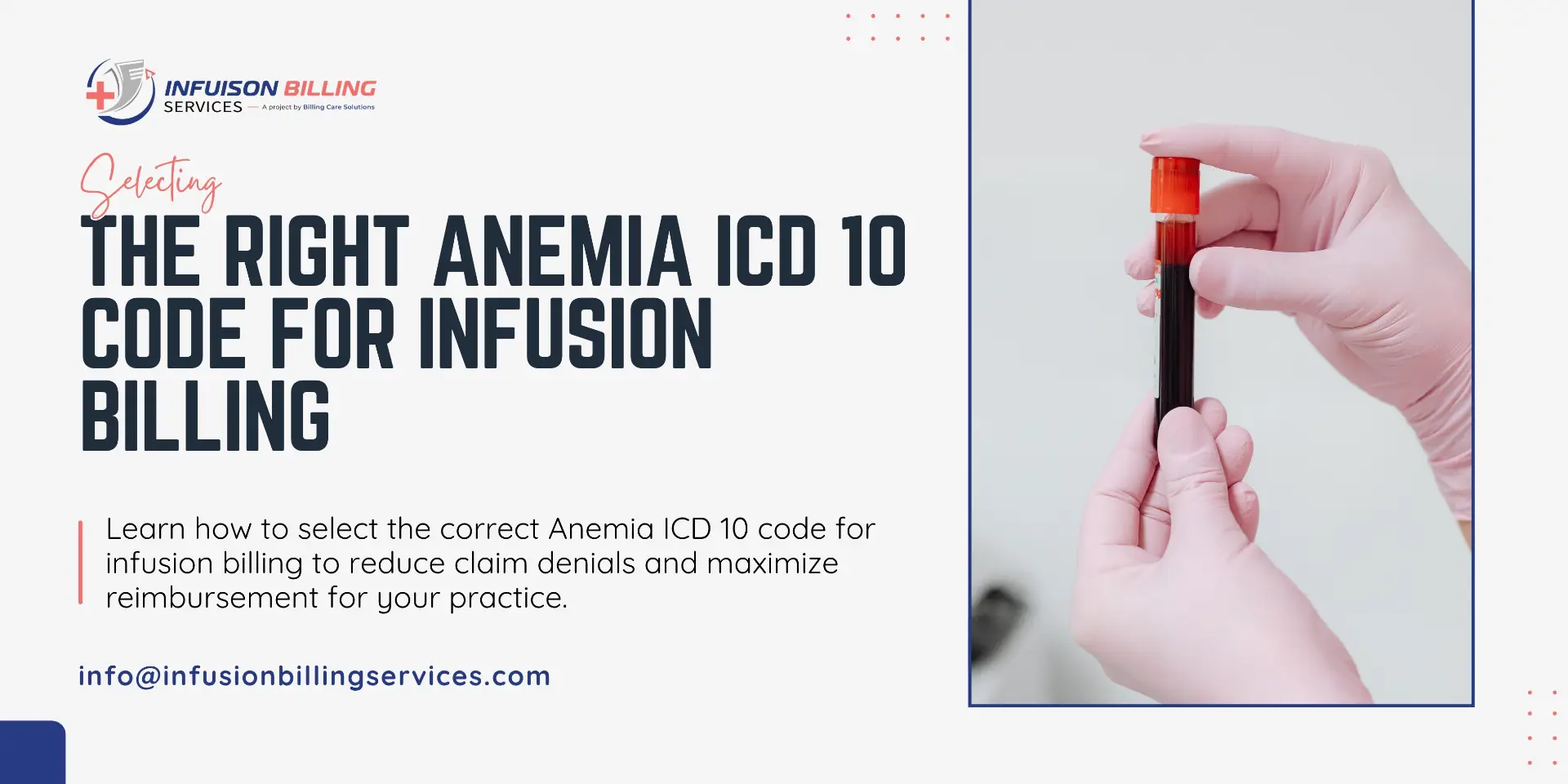 Practical Guide to Anemia ICD 10 | Infusion billing Services