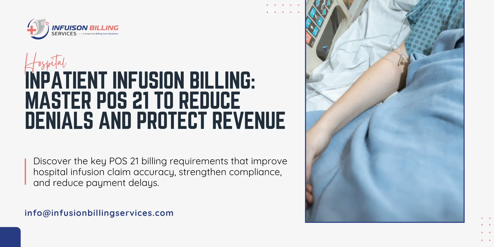 Master POS 21 to Reduce Denials | Infusion Billing Services
