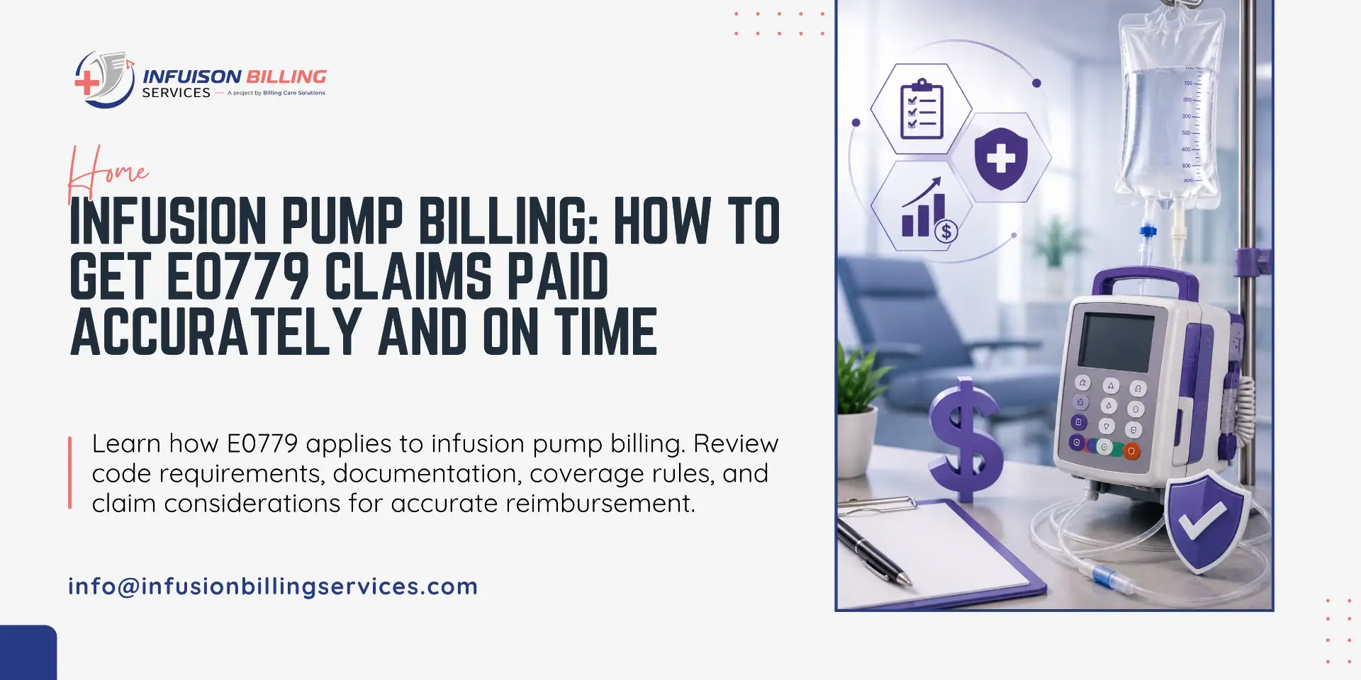 E0779 HCPCS Code Guide | Infusion Billing Services