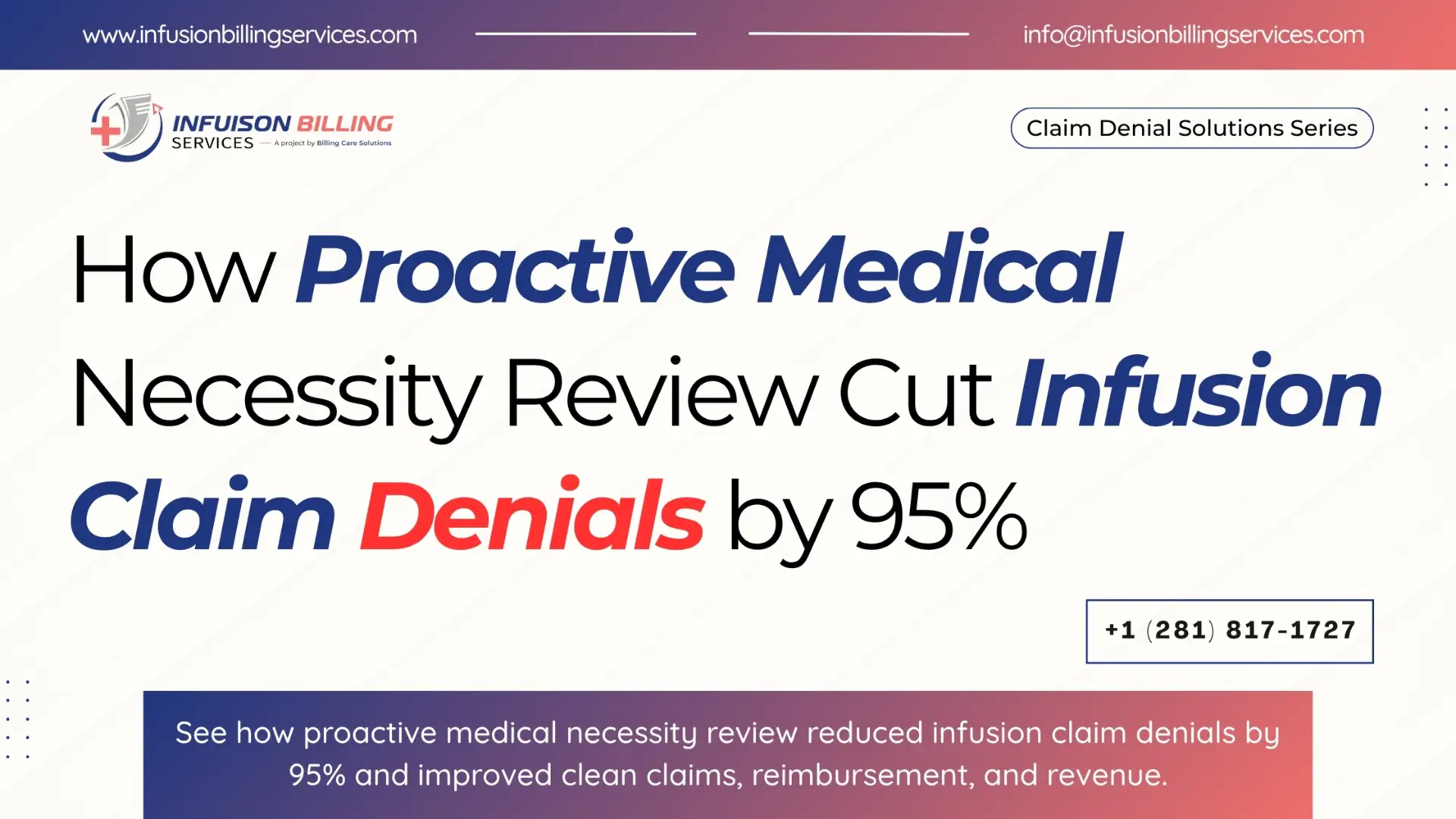 Medical Necessity Denial Review | Infusion Billing Services
