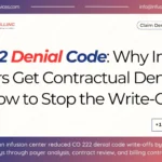 CO 222 Denial Code Issues | Infusion Billing Services